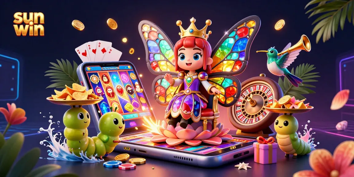 Experience high-stakes excitement with sun win as the butterfly queen reigns over vibrant casino games.