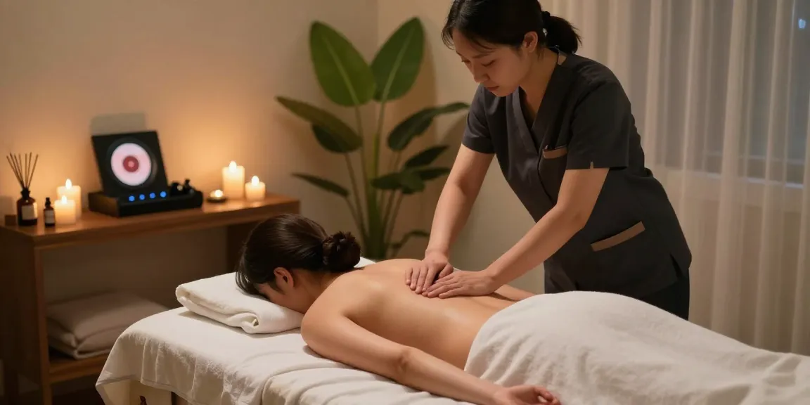 Indulge in 인천출장마사지 therapy session in tranquil spa atmosphere.