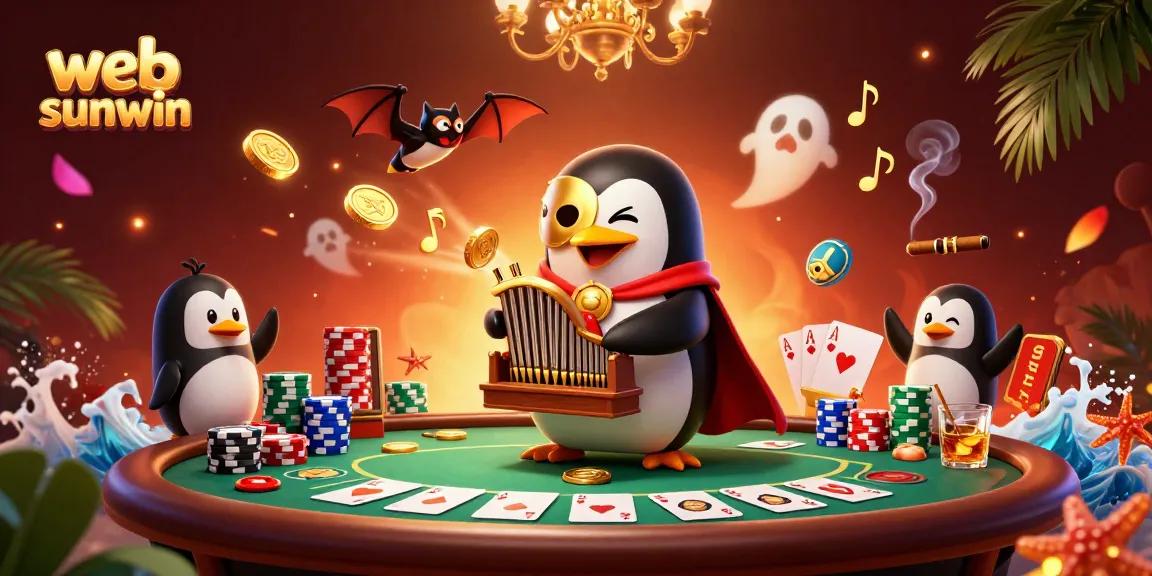 Experience thrilling moments at web sunwin with our animated 3D casino scene featuring engaging games and vibrant visuals.